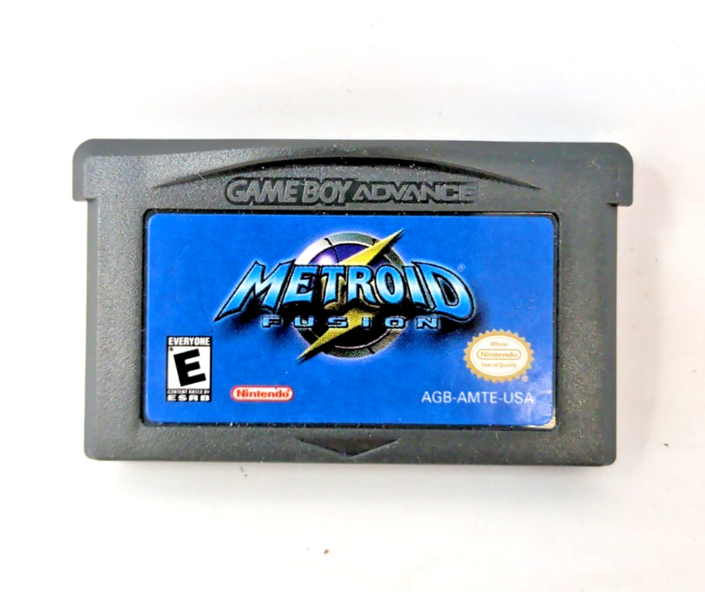 Metroid Fusion (GBA, 2002) Authentic, Tested and Working game boy advance